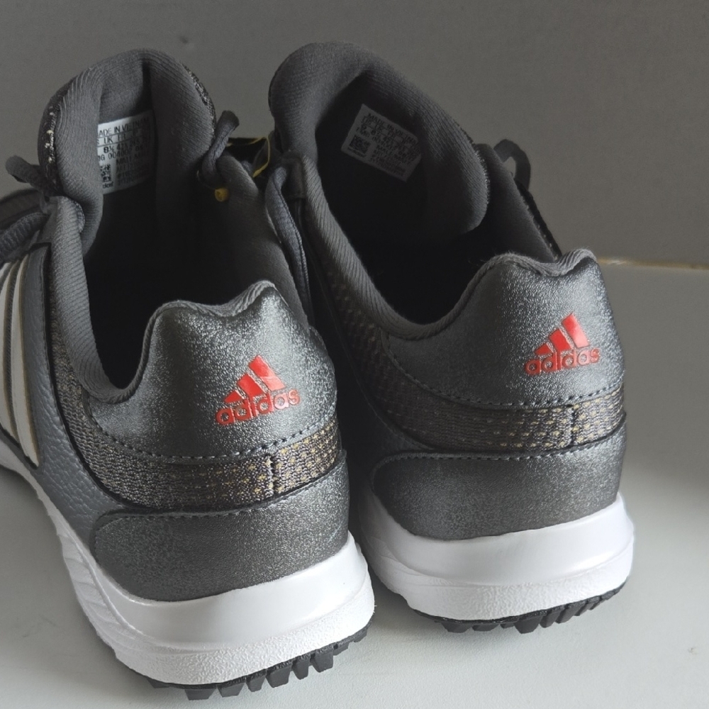 Adidas Gray and White Sneakers - Picture 3 of 6